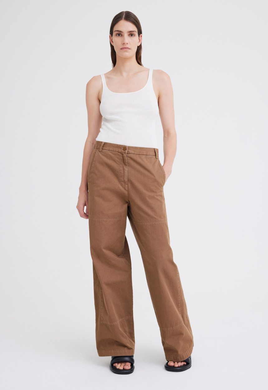 Jac + Jack Alloy Cotton Chino Pant - Colt Brown